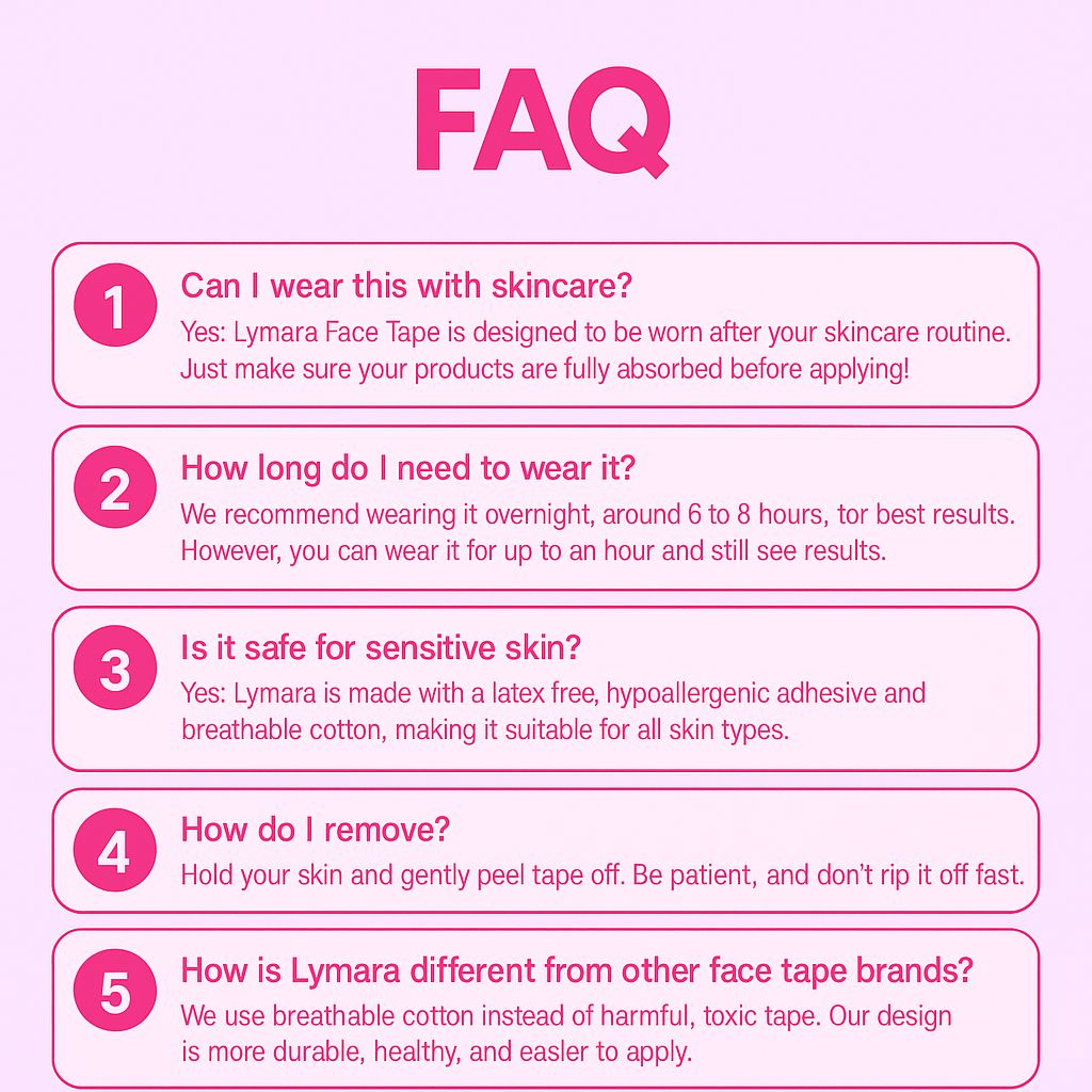 LYMARA Anti-Wrinkle Patches